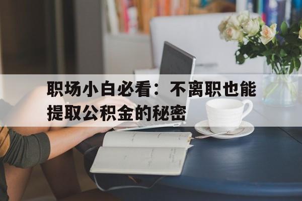 职场小白必看：不离职也能提取公积金的秘密