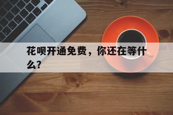 花呗开通免费，你还在等什么？