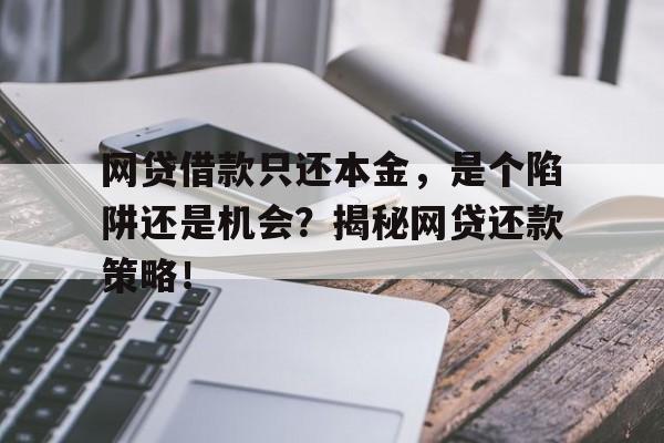 网贷借款只还本金，是个陷阱还是机会？揭秘网贷还款策略！