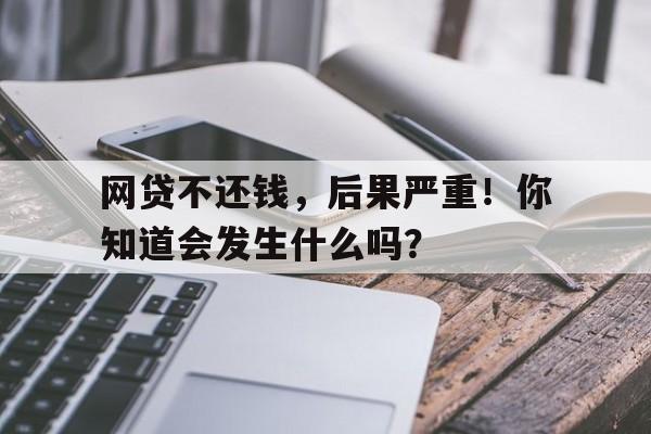 网贷不还钱，后果严重！你知道会发生什么吗？