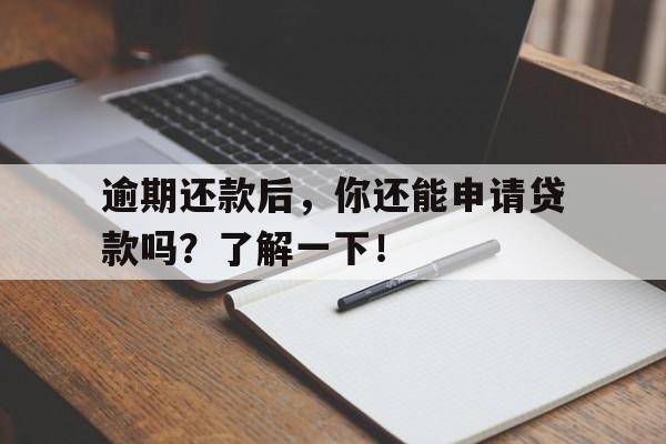 逾期还款后，你还能申请贷款吗？了解一下！