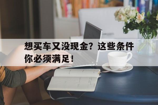 想买车又没现金？这些条件你必须满足！