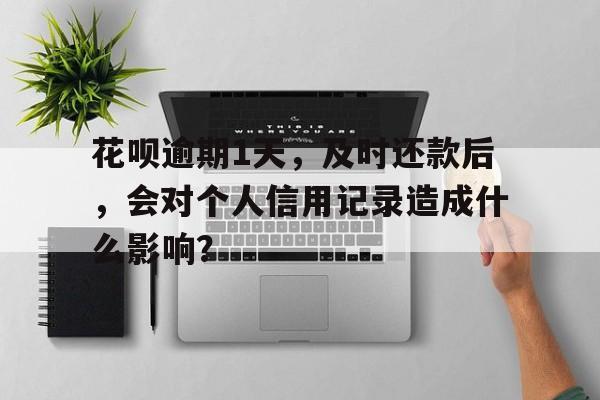 花呗逾期1天，及时还款后，会对个人信用记录造成什么影响？