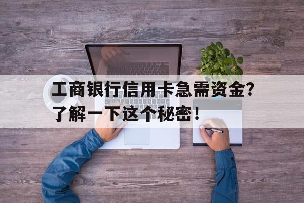 工商银行信用卡急需资金？了解一下这个秘密！