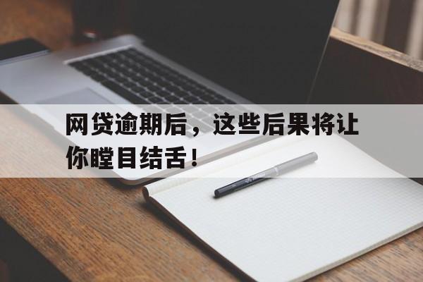 网贷逾期后，这些后果将让你瞠目结舌！