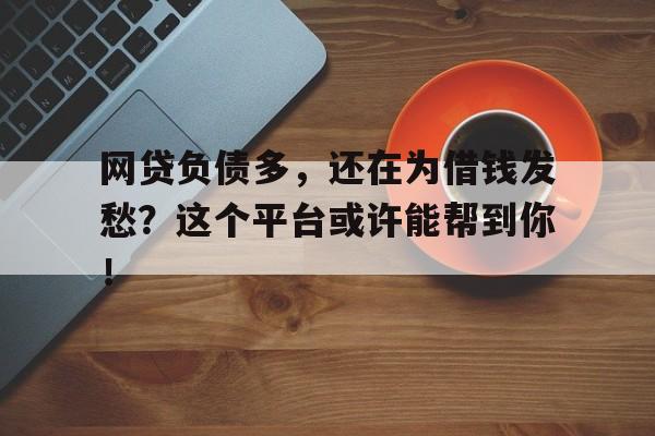 网贷负债多，还在为借钱发愁？这个平台或许能帮到你！