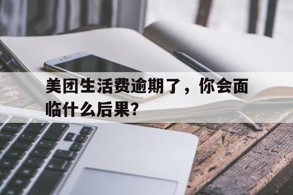 美团生活费逾期了，你会面临什么后果？