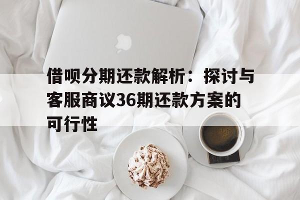 借呗分期还款解析：探讨与客服商议36期还款方案的可行性