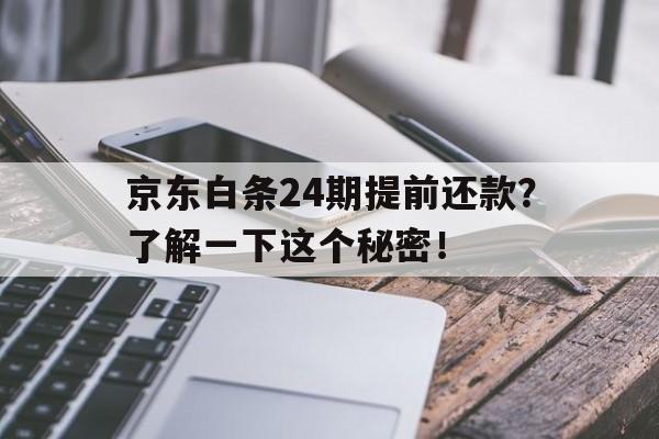 京东白条24期提前还款？了解一下这个秘密！