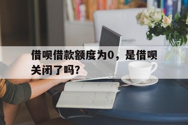 借呗借款额度为0，是借呗关闭了吗？