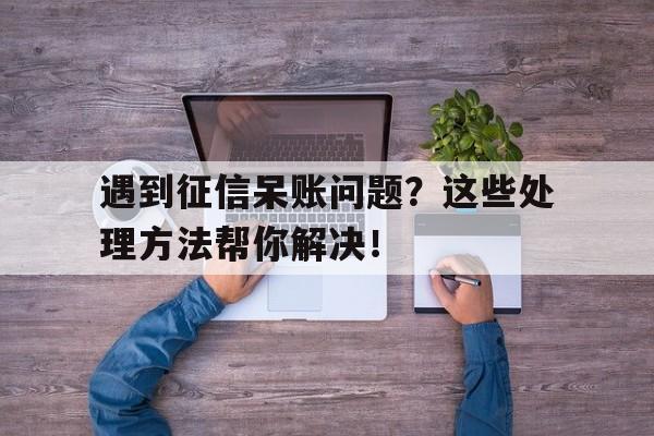 遇到征信呆账问题？这些处理方法帮你解决！