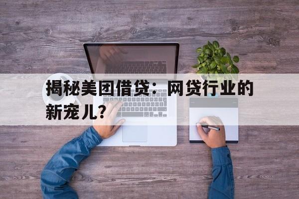 揭秘美团借贷：网贷行业的新宠儿？