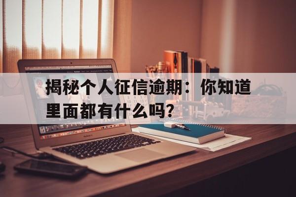 揭秘个人征信逾期：你知道里面都有什么吗？