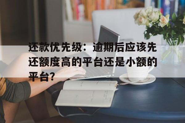 还款优先级：逾期后应该先还额度高的平台还是小额的平台？