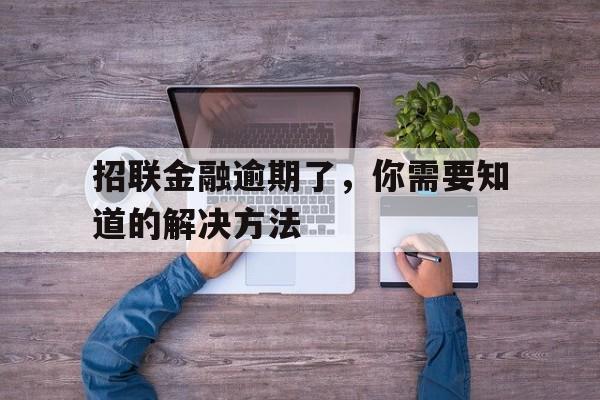 招联金融逾期了，你需要知道的解决方法