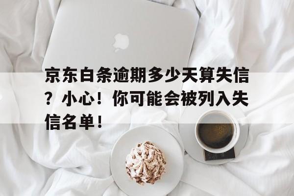 京东白条逾期多少天算失信？小心！你可能会被列入失信名单！