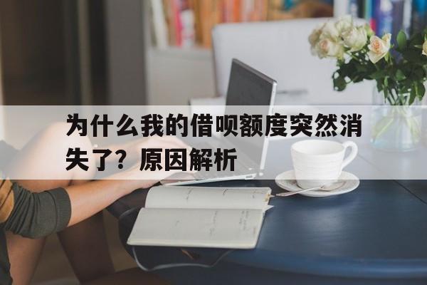 为什么我的借呗额度突然消失了？原因解析