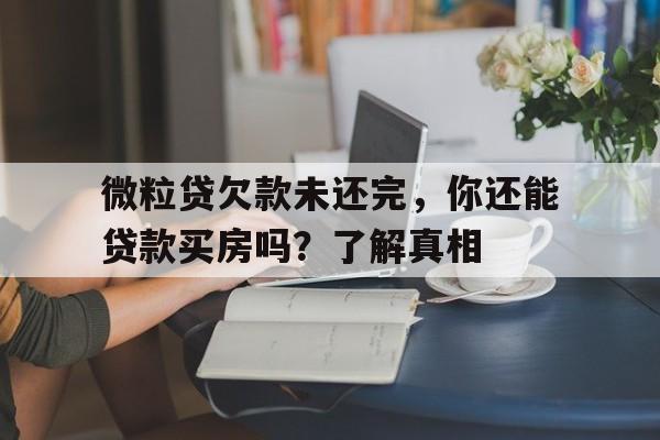 微粒贷欠款未还完，你还能贷款买房吗？了解真相