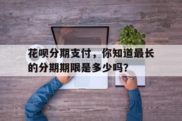 花呗分期支付，你知道最长的分期期限是多少吗？