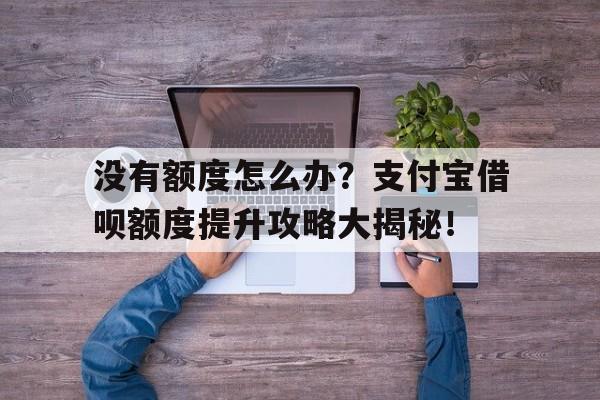 没有额度怎么办？支付宝借呗额度提升攻略大揭秘！