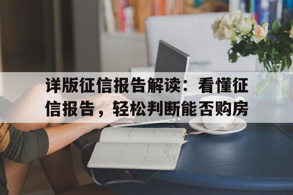 详版征信报告解读：看懂征信报告，轻松判断能否购房