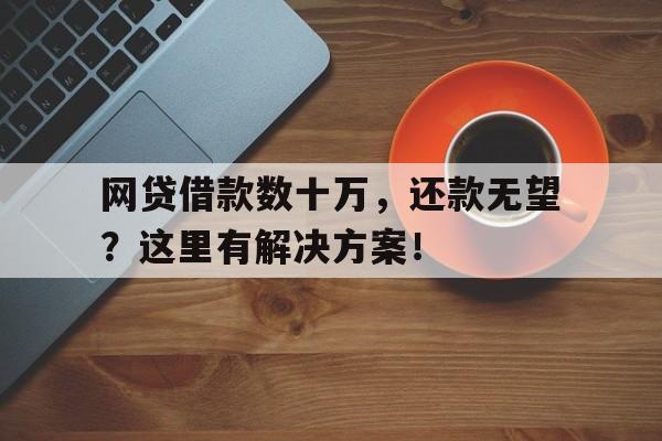 网贷借款数十万，还款无望？这里有解决方案！