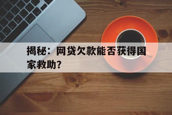 揭秘：网贷欠款能否获得国家救助？