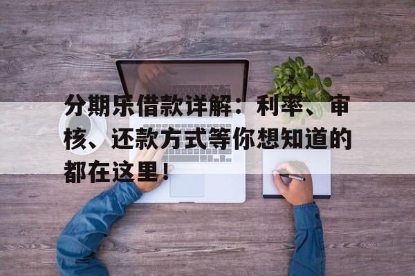 分期乐借款详解：利率、审核、还款方式等你想知道的都在这里！