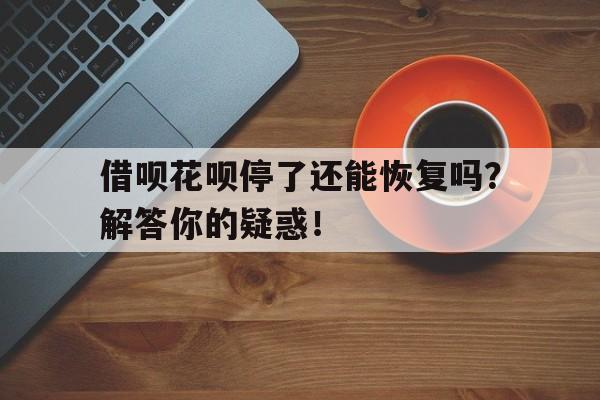 借呗花呗停了还能恢复吗？解答你的疑惑！