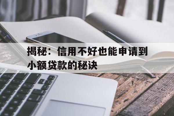 揭秘：信用不好也能申请到小额贷款的秘诀