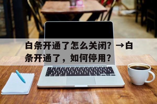 白条开通了怎么关闭？→白条开通了，如何停用？