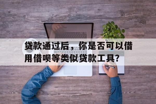 贷款通过后，你是否可以借用借呗等类似贷款工具？