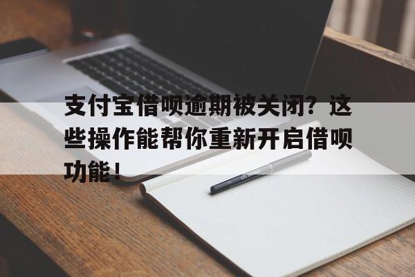 支付宝借呗逾期被关闭？这些操作能帮你重新开启借呗功能！