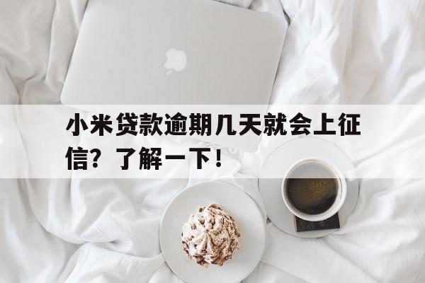 小米贷款逾期几天就会上征信？了解一下！