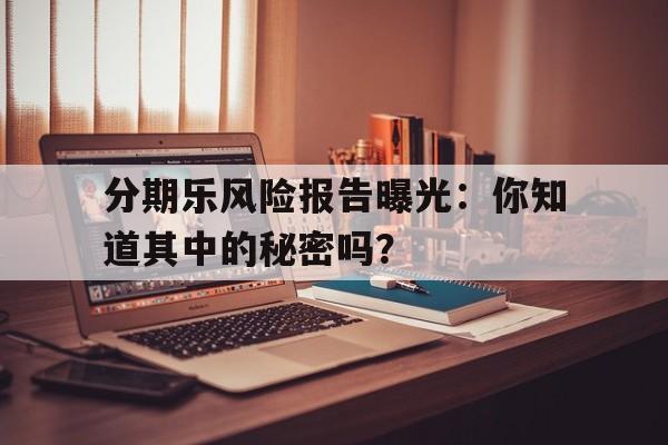 分期乐风险报告曝光：你知道其中的秘密吗？