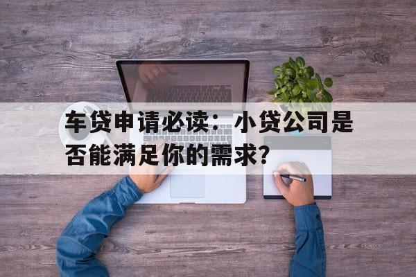 车贷申请必读：小贷公司是否能满足你的需求？