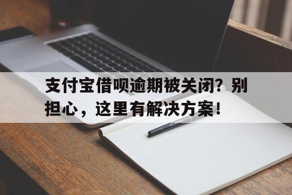 支付宝借呗逾期被关闭？别担心，这里有解决方案！