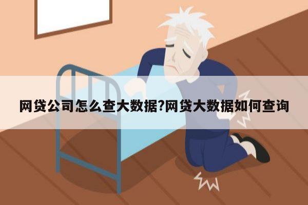 网贷公司怎么查大数据?网贷大数据如何查询