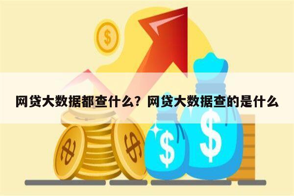 网贷大数据都查什么？网贷大数据查的是什么