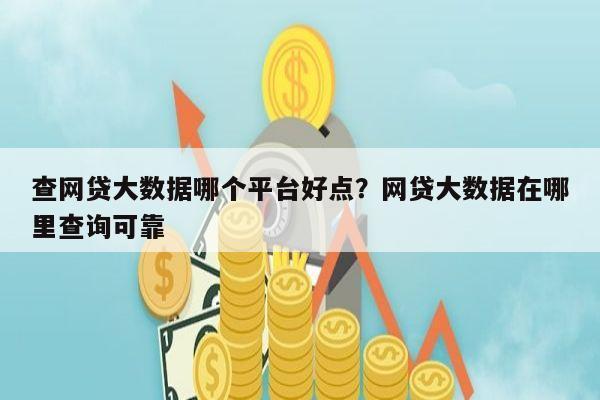 查网贷大数据哪个平台好点？网贷大数据在哪里查询可靠