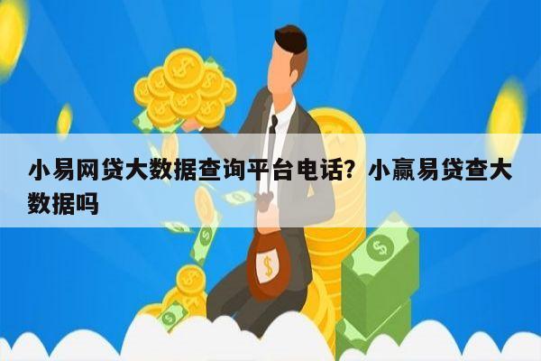 小易网贷大数据查询平台电话？小赢易贷查大数据吗